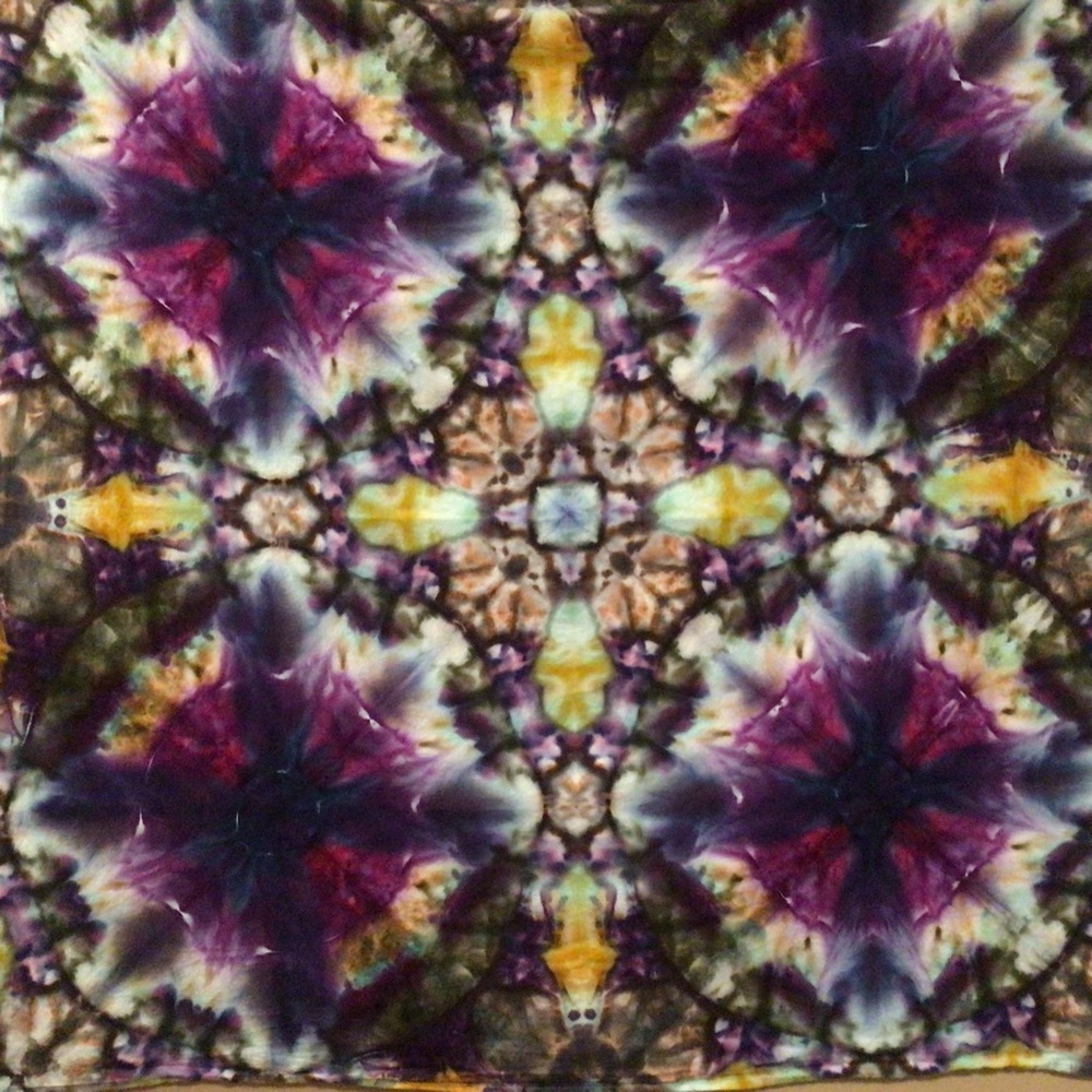 Tie-dye tapestry, wall hanging, tablecloth, curtain